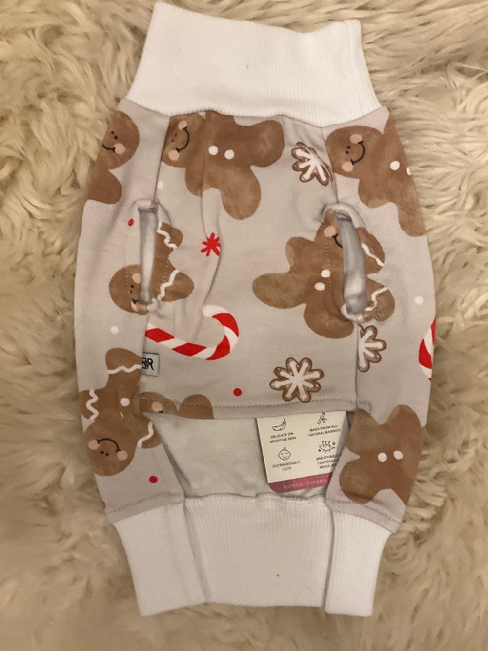 Bums & Roses Gingerbread Dog/Pet Sweatshirt